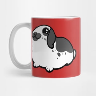 Black and White Lop Bunny Rabbit Coney Mug